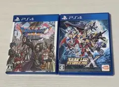 PS4 ソフト2本　ドラクエXI スーパーロボット大戦X