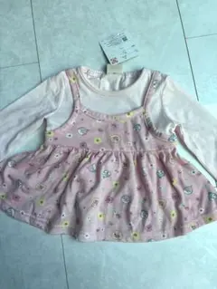 新品未使用　アンパンマン　長袖　女の子　ピンク