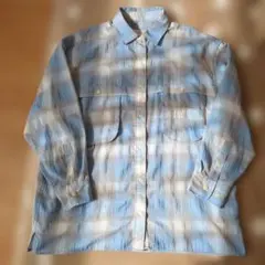 ニコアンド　長袖　チェックシャツ