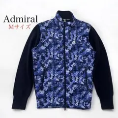 アドミラル Admiral 中綿入り　フルジップセーター ジャケット　M ゴルフ