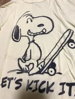 スヌーピー Tシャツ M L フリー　スケボーのサムネイル