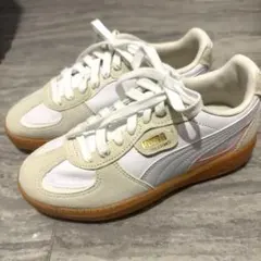 PUMA プーマ スニーカー パレルモ モーダ レディース ホワイト×ピンク