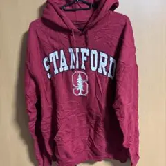 スタンフォード大学ロゴ入りレッドパーカー