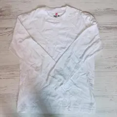 新品 メンズ レディース Hanes ロングTシャツ ロンT 白 Mのサムネイル