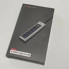 【新品未使用】 USBハブ 3.0 4ポート 5Gbps 高速転送 軽量