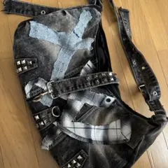 デニムショルダーバッグ