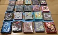 トレカスリーブ キャラスリーブのみ まとめ売り 100サイズ 約16kg