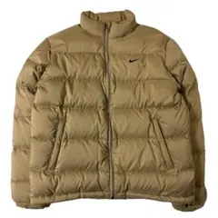 【美品 / NIKE】ダウンジャケット ヌプシ ベージュ 極暖 サイズL