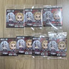 鬼滅の刃 にふぉるめ ウエハース 宇髄 煉獄 14-06 7枚