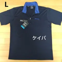 L ケイパ Kaepa 新品 半袖ポロシャツ ネイビー メンズ