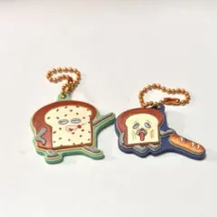 パンどろぼう ラバーマスコットキーホルダー 2種