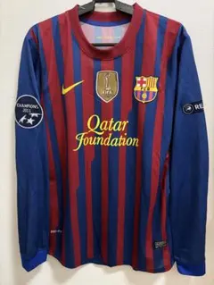 FCバルセロナ MESSI メッシ #10 長袖 ユニフォーム L 中古