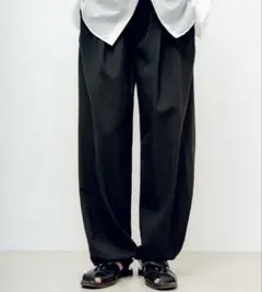 YOKE Wool Washer Tropical Wide Trousersのサムネイル