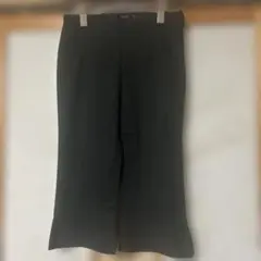 BALLSEY ブラック スリットパンツ （7部丈）