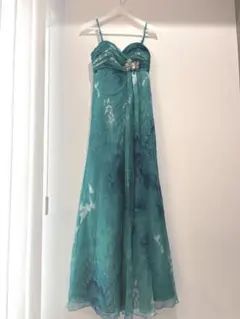 ジュエルズ　シュガー　グリーン キャバ　ドレス　 ロングドレス　クリスマス