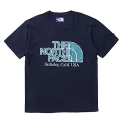 THE NORTH FACE ネイビー Tシャツ XL パープルレーベル