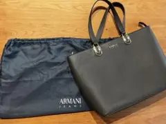 新品 Armani Jeans ビジネストートバッグ レザー