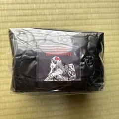 エニマイくじ　富江×ハローキティ　D賞　マルチポーチ　黒