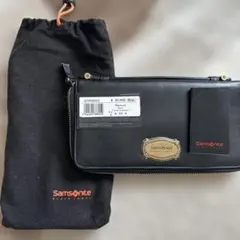 Samsonite Resort ブラック クラッチバッグ