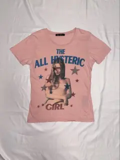 HYSTERIC GLAMOURヒステリックグラマーモナリザTシャツヌードガール
