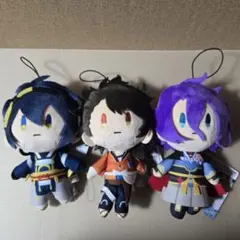 刀剣乱舞 ONLINE ゴム紐付き御伴散歩 ぬいぐるみ ②　全3種コンプリート
