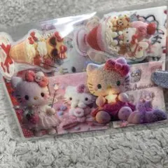 カット済みロールシール切り売り おすそ分け17枚セット シール帳作りシール交換に