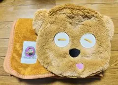 タグ付き新品★ミニオン★ボブ&ティム★フェイス巾着付ブランケット★ブランケット