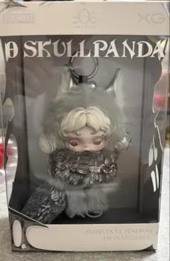 つ*ね様 SKULLPANDA XG ぬいぐるみペンダント