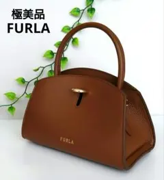 極美品　FURLA　バック　ジェネシ　ミニ　ブラウン　フォーマル　デイリー 2026年最新】ジェネシ フルラの人気アイテム - メルカリ