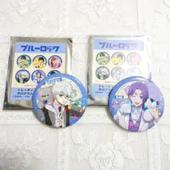 ブルーロック テディベア ホログラム 缶バッジ 凪誠士郎 御影玲王 2点セット