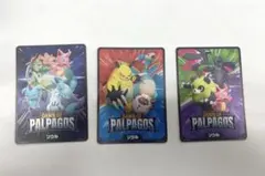 パルワールドカードゲーム プロモ 発売記念大会 ソウル 3種セット