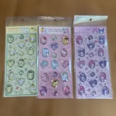 ストーンシール正規品サンリオキャラクターシールセット