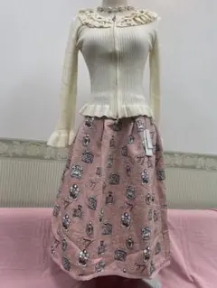 新品未使用 M'S GRACY 23SS パール リボン フレア スカート 40 M'S GRACY（スカート）のフリマアイテム一覧