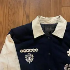 Karen Kane Lifestyle USA製 スタジャン レザー切替