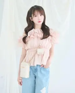 Rose Muse Bijou smartphone shoulder bag