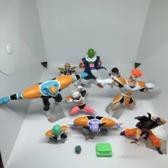 M9099ドラゴンボールHG フィギュア ギニュー特戦隊とギニュー悟空 他