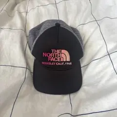 90s y2KTHE NORTH FACE キャップ ブラック/グレー