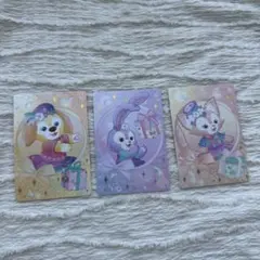 香港ディズニー 20周年 ダッフィーフレンズ ランダムトレカ 5枚セット