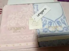 ウンガロ ソワ ungaro SOLE 無撚糸 フェイスタオル2枚のサムネイル