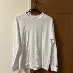 DISCUS ATHLETIC 長袖カットソー XL 白 無地 シンプルのサムネイル