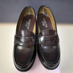 HARUTA ダークブラウン ローファー 24.5cm