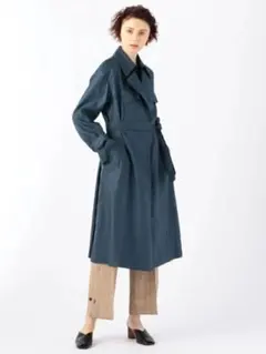 DES PRES リネントレンチコート