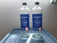 空ビンMusubi Coffee アイスコーヒー瓶 600ml 2本セット