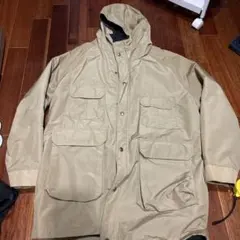 woolrich ベージュ マウンテンパーカー フランネルチェック ウールリッチ