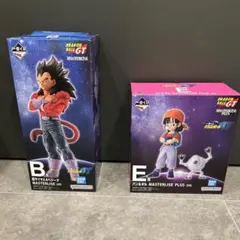 一番くじ ドラゴンボールGT B賞超サイヤ人4ベジータ E賞パン＆ギル