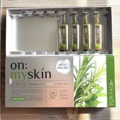 on: myskin Herb Peeling 1箱＋4pcs