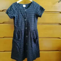 ZARA KIDS 黒 半袖ワンピース 13-14歳