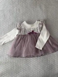 フリル付きチュニック