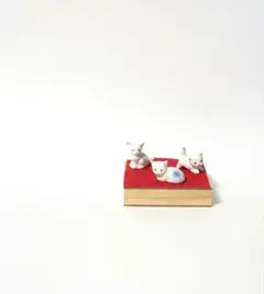 昭和レトロ　猫陶器置物　３体セット