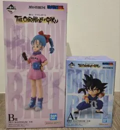 ドラゴンボール一番くじ　悟空　ブルマ
